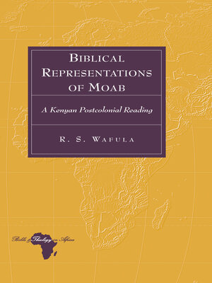 cover image of Biblical Representations of Moab
